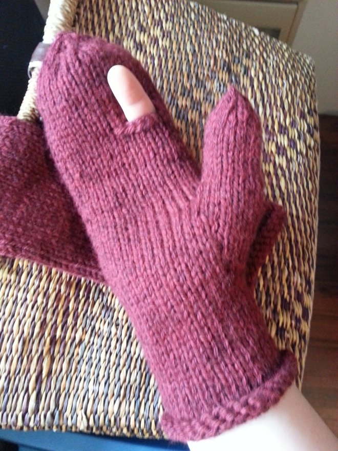 Bulky Texting Mitts